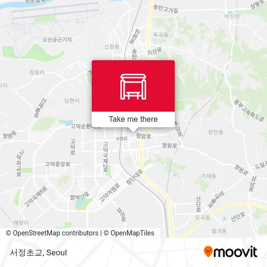 서정초교 map