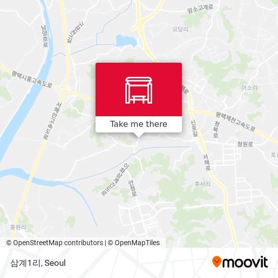 삼계1리 map