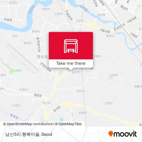남산5리.행복마을 map