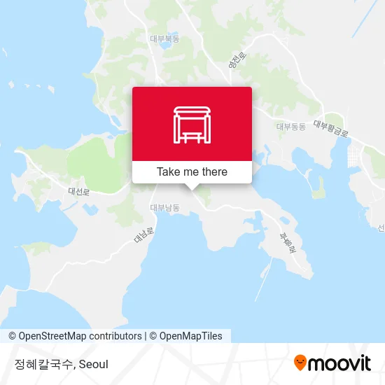 정혜칼국수 map