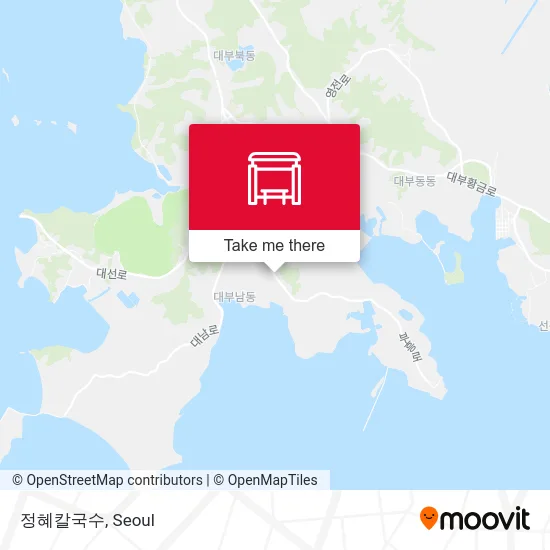 정혜칼국수 map