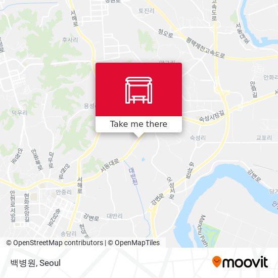 백병원 map