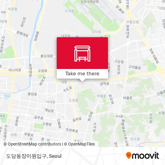 도당동장미원입구 map