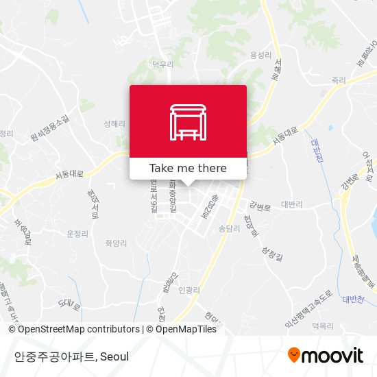 안중주공아파트 map