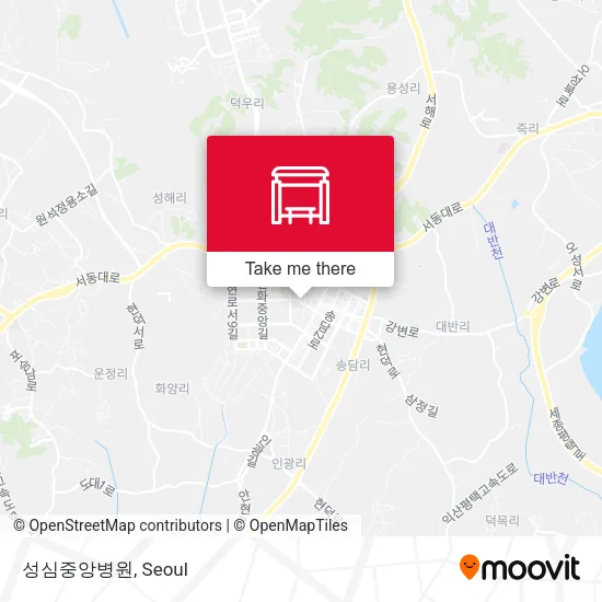 성심중앙병원 map