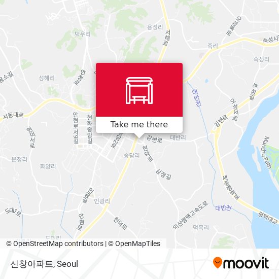 신창아파트 map
