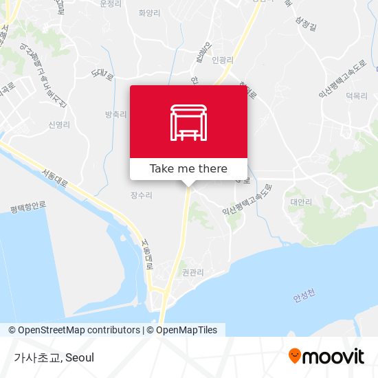 가사초교 map