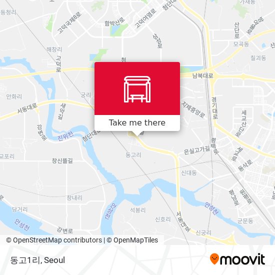 동고1리 map