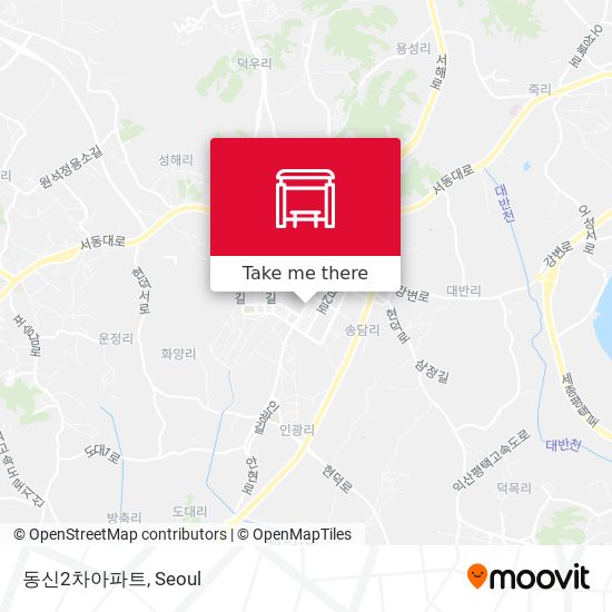 동신2차아파트 map