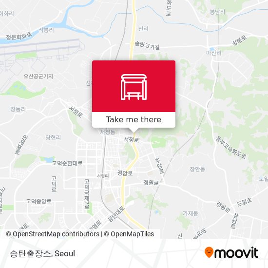 송탄출장소 map
