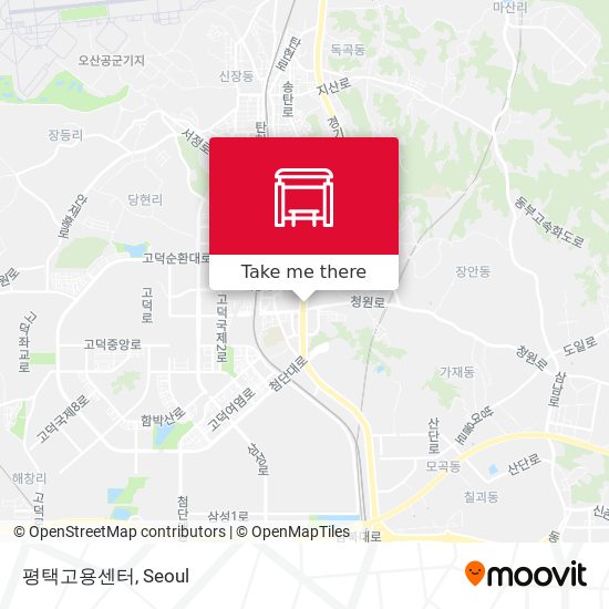 평택고용센터 map