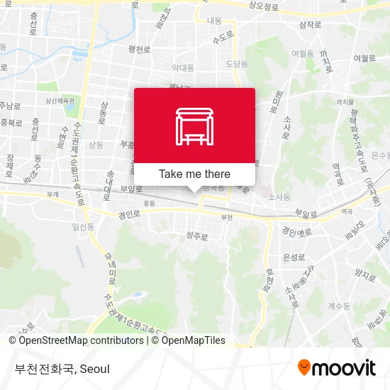 부천전화국 map