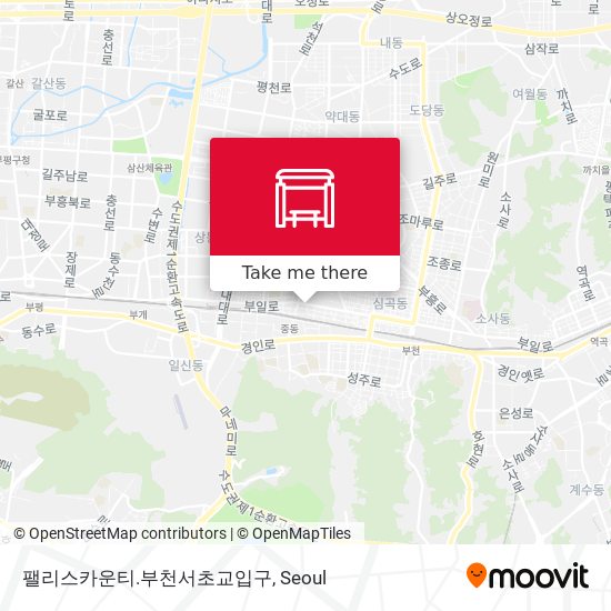 팰리스카운티.부천서초교입구 map