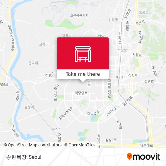 송탄목장 map
