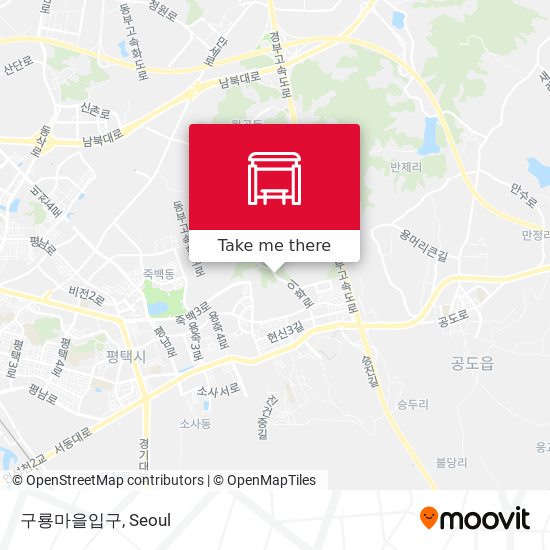 구룡마을입구 map