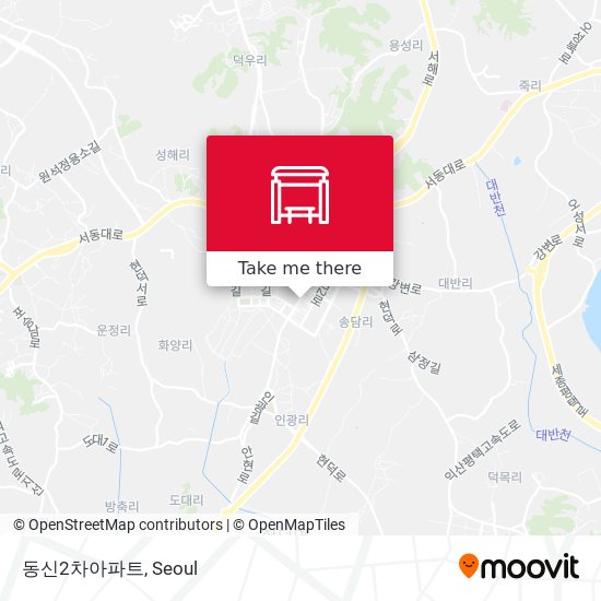 동신2차아파트 map
