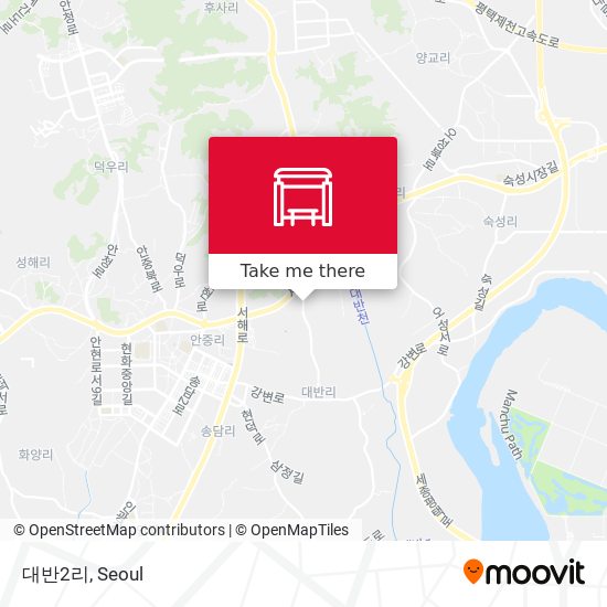 대반2리 map