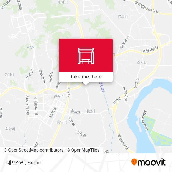 대반2리 map