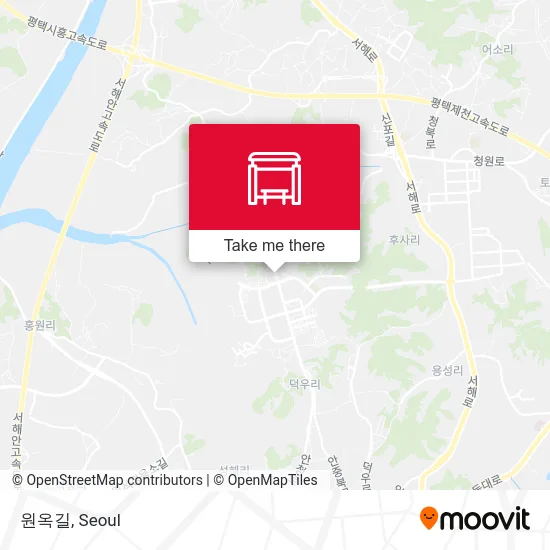 원옥길 map