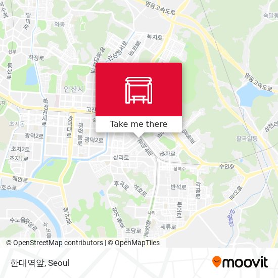 한대역앞 map
