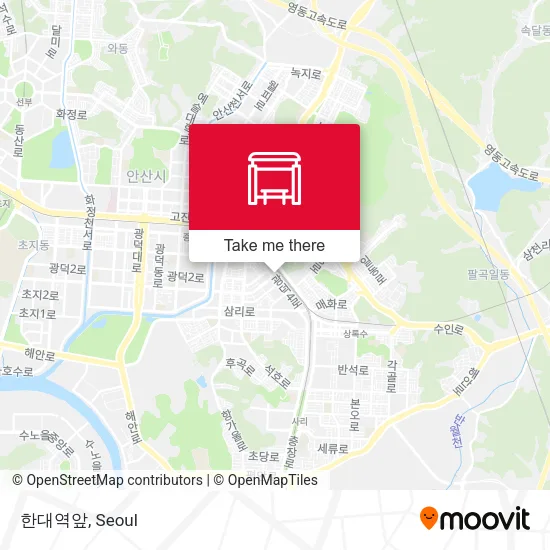 한대역앞 map