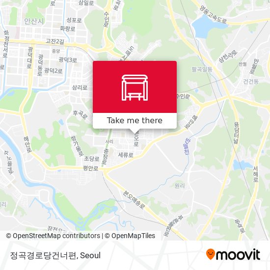 정곡경로당건너편 map