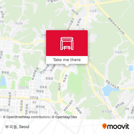 부곡동 map
