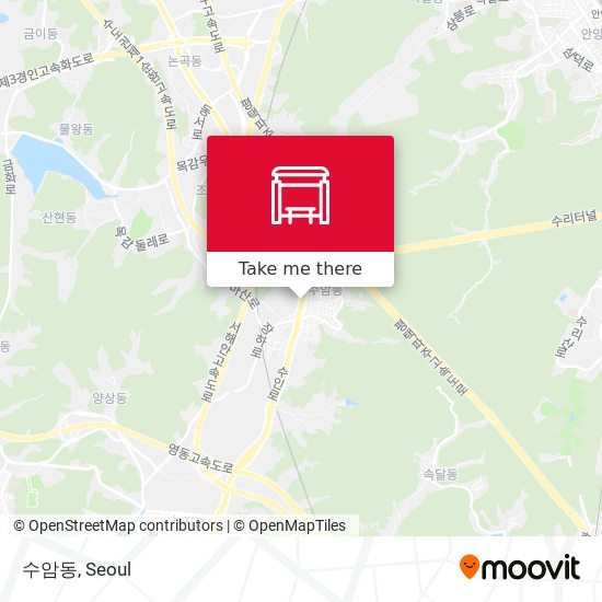 수암동 map