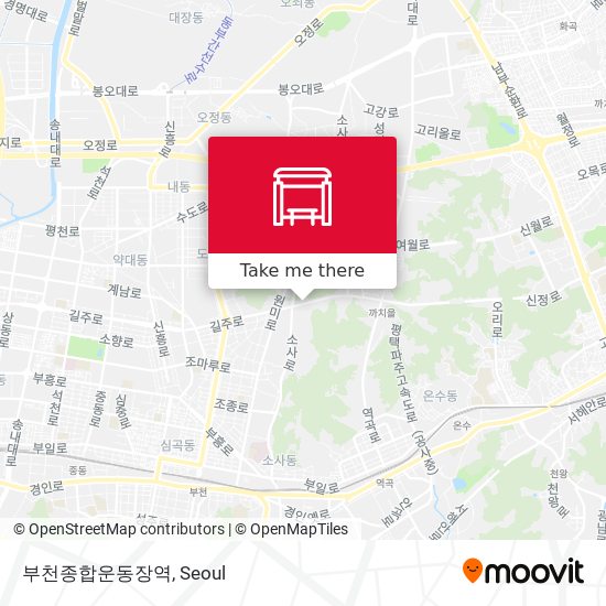 부천종합운동장역 map