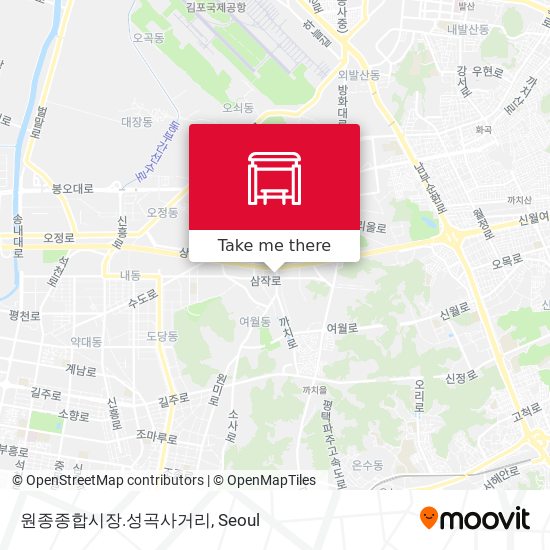 원종종합시장.성곡사거리 map