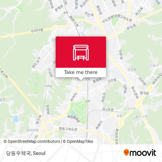 당동우체국 map