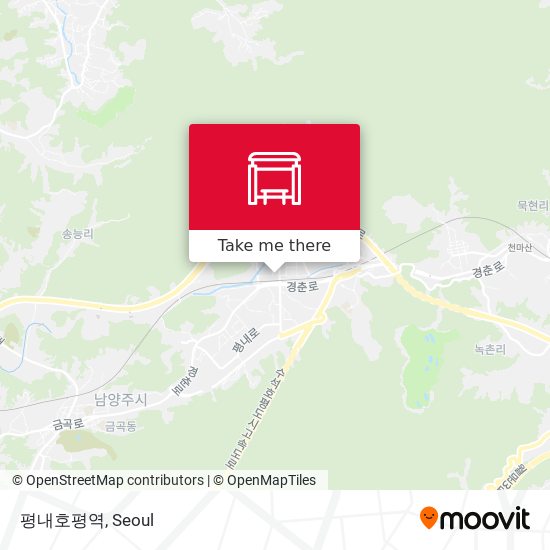 평내호평역 map