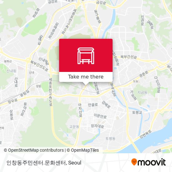 인창동주민센터.문화센터 map