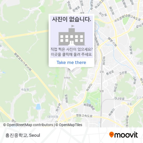 흥진중학교 map