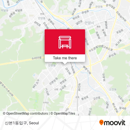 산본1동입구 map