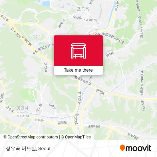 상유곡.버드실 map