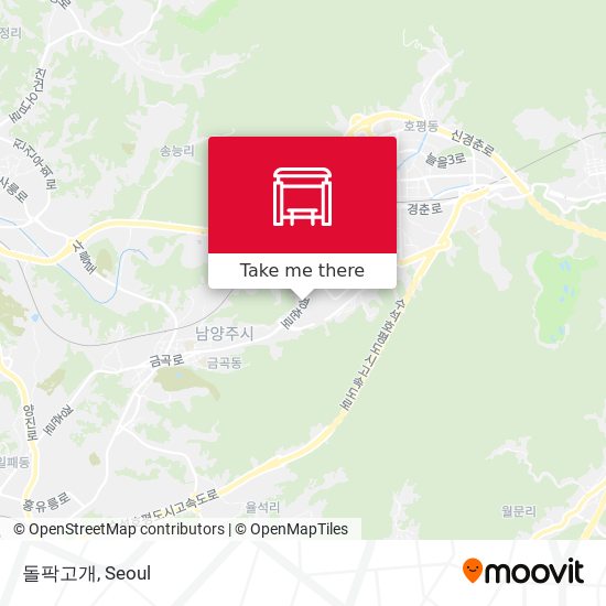돌팍고개 map