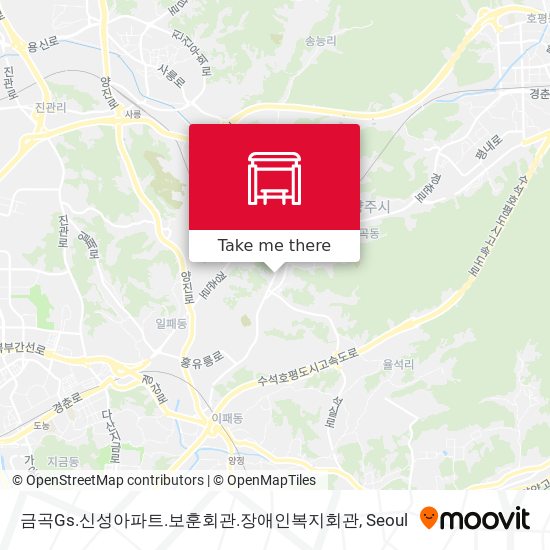 금곡Gs.신성아파트.보훈회관.장애인복지회관 map