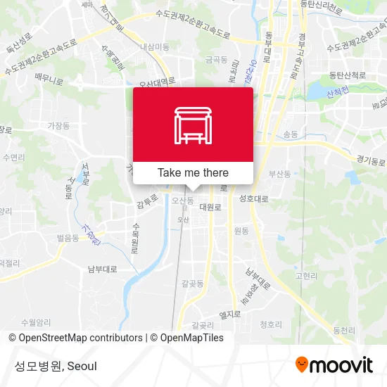 성모병원 map
