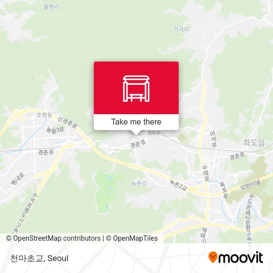 천마초교 map