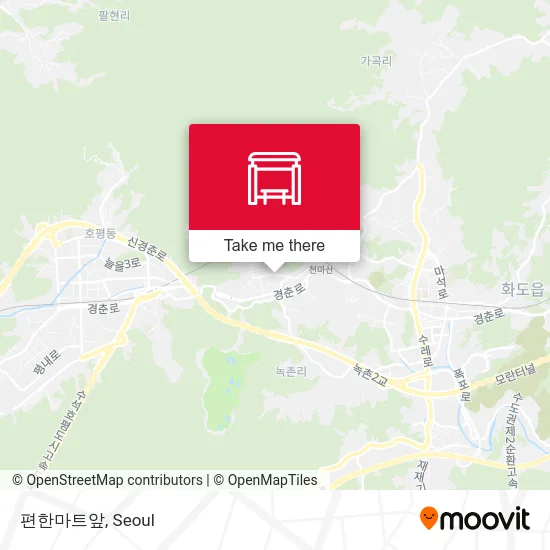 편한마트앞 map