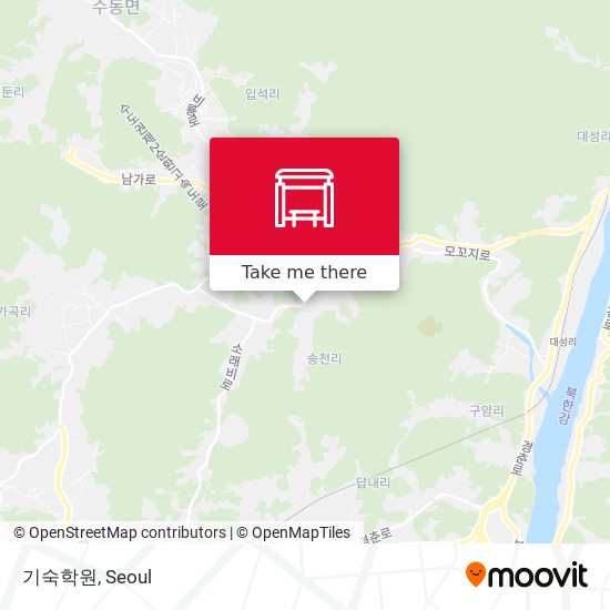 기숙학원 map