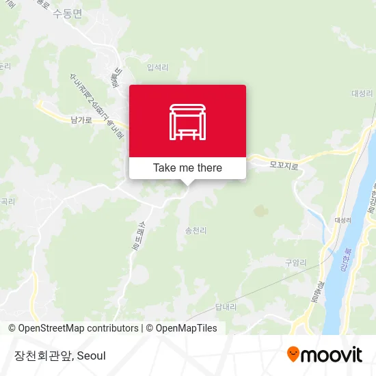 장천회관앞 map