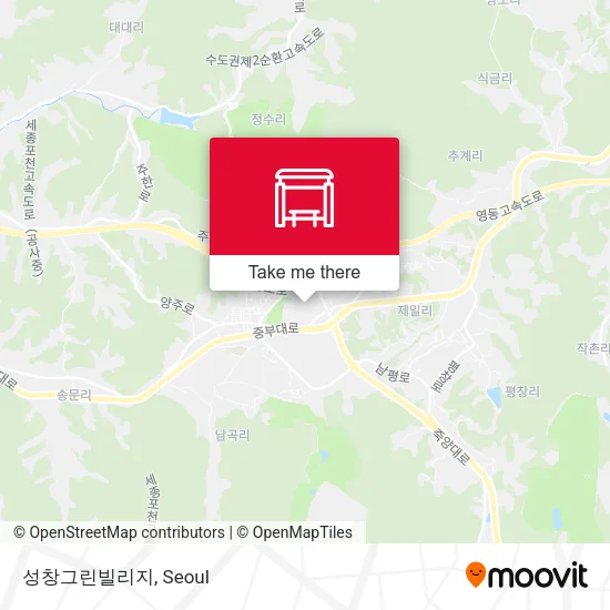 성창그린빌리지 map