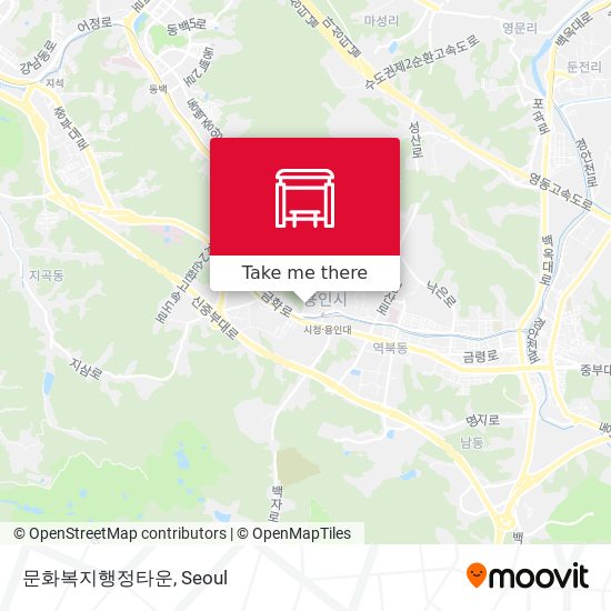 문화복지행정타운 map