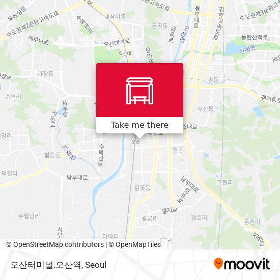 오산터미널.오산역 map