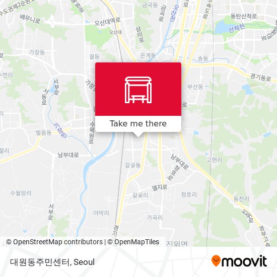 대원동주민센터 map