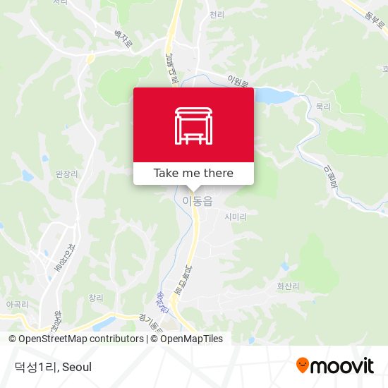 덕성1리 map