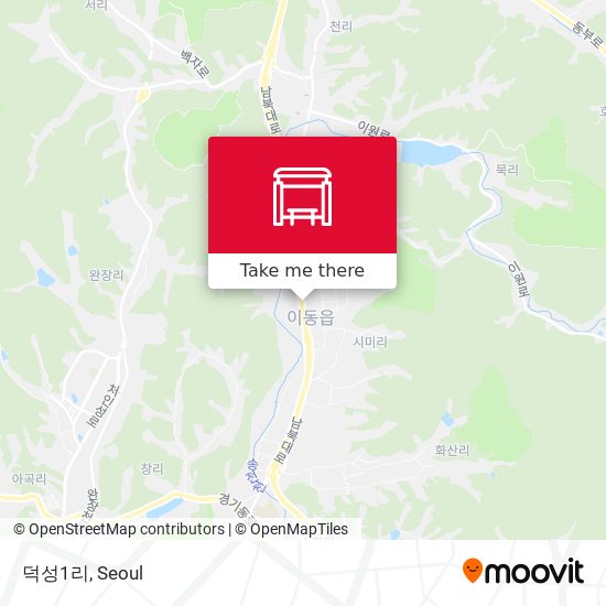 덕성1리 map