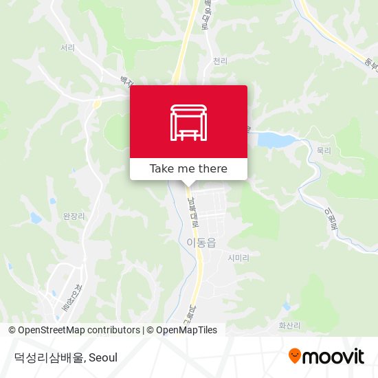 덕성리삼배울 map